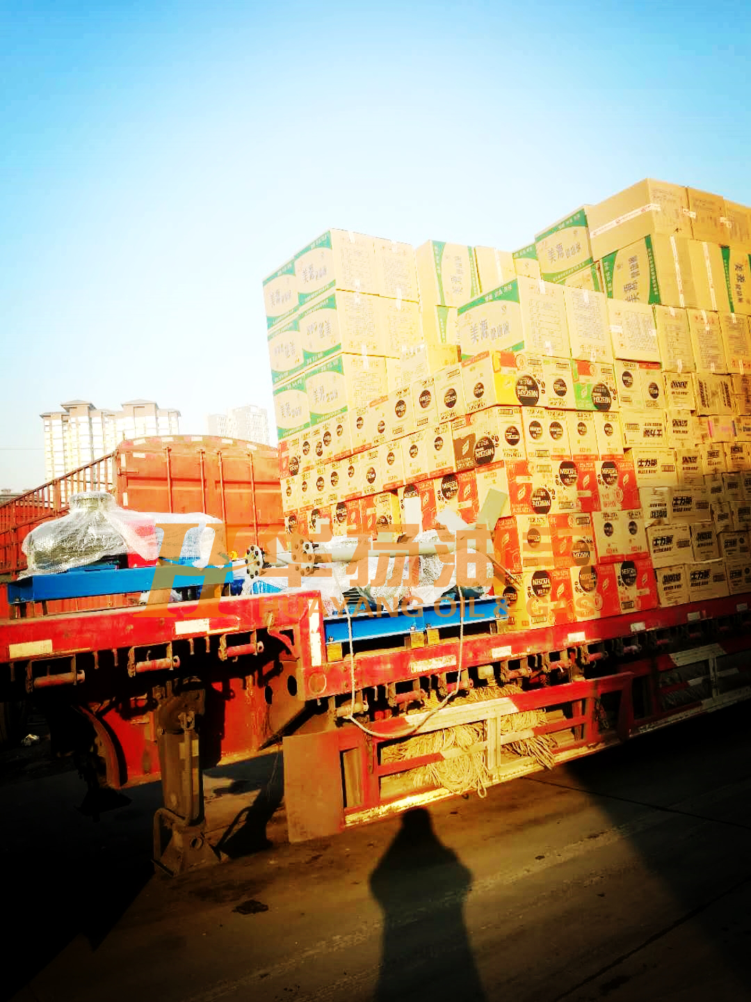 鉆井泥漿攪拌器發(fā)貨